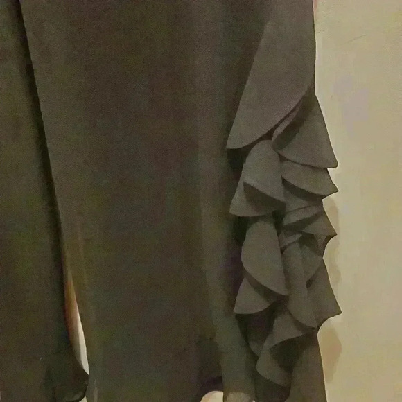 Studio 1 Black maxi pants women's size 10 - Picture 2 of 4